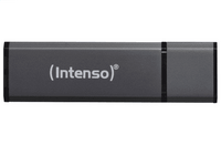 Intenso Alu Line - 4 GB - USB Type-A - 2.0 - 28 MB/s - Cap - Anthracite