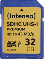 Intenso 32GB SDHC - 32 GB - SDHC - Class 10 - UHS-I - 90 MB/s - Class 1 (U1)