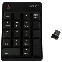LogiLink ID0120 - RF Wireless - Notebook - 2.4 GHz - 10 m - Black - USB