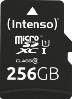 Intenso microSD Karte UHS-I Premium - 256 GB - MicroSD - Class 10 - UHS-I - 90 MB/s - Class 1 (U1)
