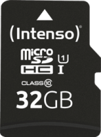 Intenso 3424480 - 32 GB - MicroSD - Class 10 - UHS-I - Class 1 (U1) - Temperature proof - Shock resistant - Waterproof - X-ray proof