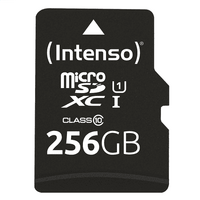 Intenso microSDXC          256GB C10 UHS-I U1 Performance Adapte microSD