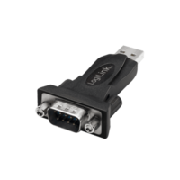 LogiLink USB 2.0 Adapter USB-A(m) zu DB9(RS232)(M)