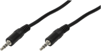 LogiLink 3.5mm - 3.5mm - 10m - 3.5mm - Male - 3.5mm - Male - 10 m - Black