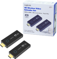 Logilink HDMI-Übertragungs-Set, kompakt, drahtlos, 30m, 1zu1 (HDW0102)