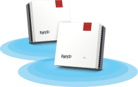 FRITZ!Mesh Set 1600 2er Set Netzwerk -Wireless Repeater/-Extender-