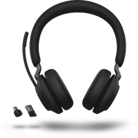 Jabra Evolve2 65 MS Stereo USB-A Headset schwarz BT m.Ladestation PC-Headsets