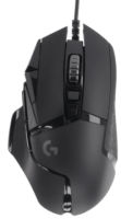 Logitech G G502 Hero - Right-hand - Optical - USB Type-A - 25600 DPI - 1 ms - Black