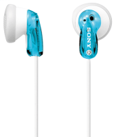 Sony MDR-E9LP - Headphones - In-ear - Music - Blue - White - 1.2 m - Wired