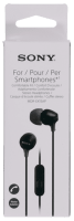 Sony MDR-EX15AP - Headset - In-ear - Calls & Music - Black - Binaural - 1.2 m