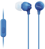 Sony MDR-EX15APLI Blau In-Ear kabelgebunden