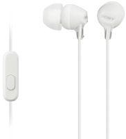Sony MDR-EX15AP - Headset - In-ear - Calls & Music - White - Binaural - 1.2 m