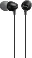 Sony MDR-EX15LP - Headphones - In-ear - Music - Black - 1.2 m - Wired