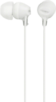 Sony MDR-EX15LP - Headphones - In-ear - Music - White - 1.2 m - Wired