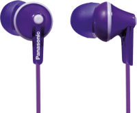 Panasonic RP-HJE125E - Headphones - In-ear - Music - Violet - 1.1 m - Wired