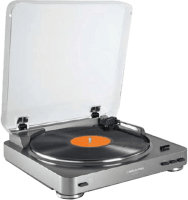Audio-Technica AT-LP60XBT - Belt-drive audio turntable - Fully automatic - White - Aluminium - 33 1/3,45 RPM - 33 1/3,45 RPM