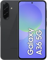 Samsung Smartphone Samsung Galaxy A36 128GB Black 6.7" (6GB) 5G EU Model Android (SM-A366BZKBEUE)