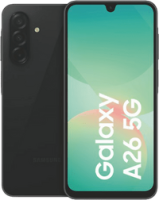 Samsung Smartphone Samsung Galaxy A26 128GB Black 6.7" (6GB) 5G EU Model Android (SM-A266BZKBEUE)