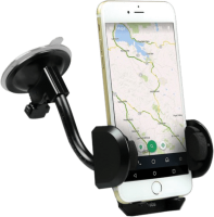 SBS Universal car holder for smartphone up to 6'' - Mobile phone/Smartphone - Passive holder - Car - Black