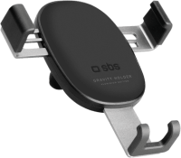 SBS Gravity car smartphone holder with air vent clip - Mobile phone/smartphone - Passive holder - Car - Black