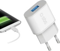 SBS 2100 mAh USB travel charger - Indoor - AC - 5 V - White