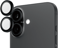 PanzerGlass Hoops Black Camera Lens Protector iP 16 16 Plus Taschen & Hüllen - Smartphone