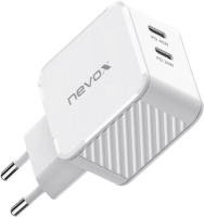 Nevox Netzteil Dual USB-C 45W, ws (HC-2569)