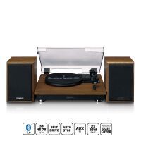 Lenco LS-100WD Holz Schallplattenspieler