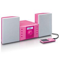 Lenco MC-013 pink Hifi-Anlagen -Mini/Midi/Micro-