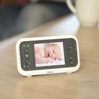 Alecto Babyphone mit Kamera DVM-77 Colour-Display 2.8" Eco 2-way