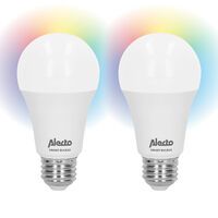 Alecto Intelligente LED-Farbleuchte mit Wi-Fi 2er-Pack