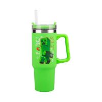 Tomik Toys GmbH Minecraft Green 900ml Multiway Travel Cup Straw