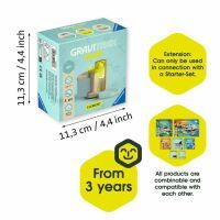 Ravensburger GraviTrax Junior Element Lift 24588 - Erweiterbare Kugelbahn für Kinder, Murmelbahn aus