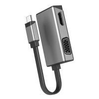 Alogic Adapter USB-C -> HDMI / VGA St/BU/BU MagForce (ULCVGHD-SGR)