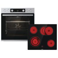 Gorenje Großgeräte EINBAUHERDSET BC3C04C02-1R (STEEL SET 4       ED)