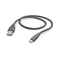 HAMA USB-A - USB-C  1 5 M  SW (USB-KABEL)