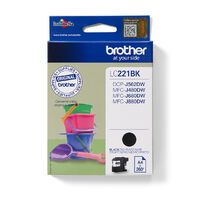 Brother LC-221 BK schwarz Druckerpatronen