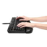 Kensington ErgoSoft™ Wrist Rest for Mechanical & Gaming Keyboards - Elastomer - Gel - Thermoplastic polyurethane (TPU) - Black - 79 x 463 x 25 mm - 650 g - 130 mm - 576 mm