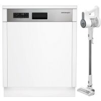 Rexel GESCHIRRSPÜLER+AKKUSTAUBSAUGER (GI85544X + VCP3330)