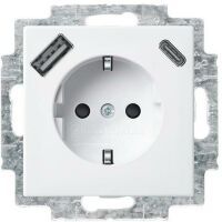 Busch-Jaeger SCHUKO USB BALANCE SI (3ST) (PAKET 2 USB STE.DO)