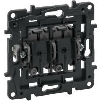 Legrand Einsatz 864012 Niloe Step Doppelwechseltaster 6A