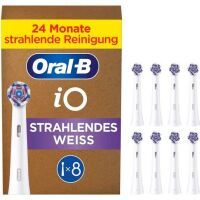Aufsteckbürsten Oral-B iO Strahlendes Weiss 8 Stück weiß