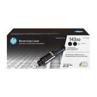 HP W1143AD Neverstop Toner- Nachfüllkit No. 143 AD Doppelp. Toner