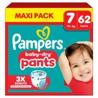 Pampers Baby Dry Pants Gr.7 XL 15+kg Maxi Eco. Pac