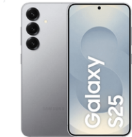 Samsung Smartphone Samsung Galaxy S25 128GB Silver 6.2" 5G (12GB) EU Model Android (SM-S931BZSDEUE)
