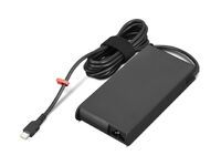 LENOVO ThinkPad Mobile Workstation Slim USB-C power adapter GaN AC 100-240 V 180Watt Europe black (E