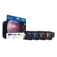 BROTHER LC-1220 Tinte schwarz und dreifarbig Standardkapazität 4 x 300 Seiten 1-pack blister ohne Al
