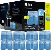 Braun CCR 6+2 Clean&Renew Lemonfresh Reinigungskartusche (8er-Pack)