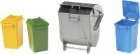 Bruder Garbage can set - Multicolor