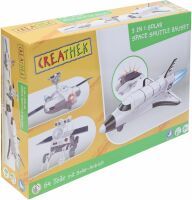 VEDES Großhandel GmbH - Ware Creathek Solar 3 in 1 Spaceshuttle Bau-Set